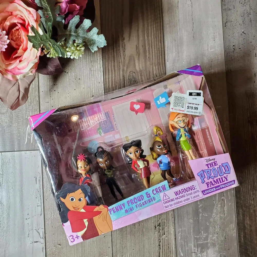 Disney The Proud Family Louder & Prouder Penny Proud & Crew Figurines Pack